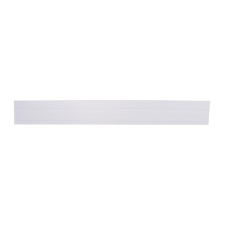 School Smart Ruled Sentence Strips, 3 x 24 Inches, White, Pack of 100 PK 9763